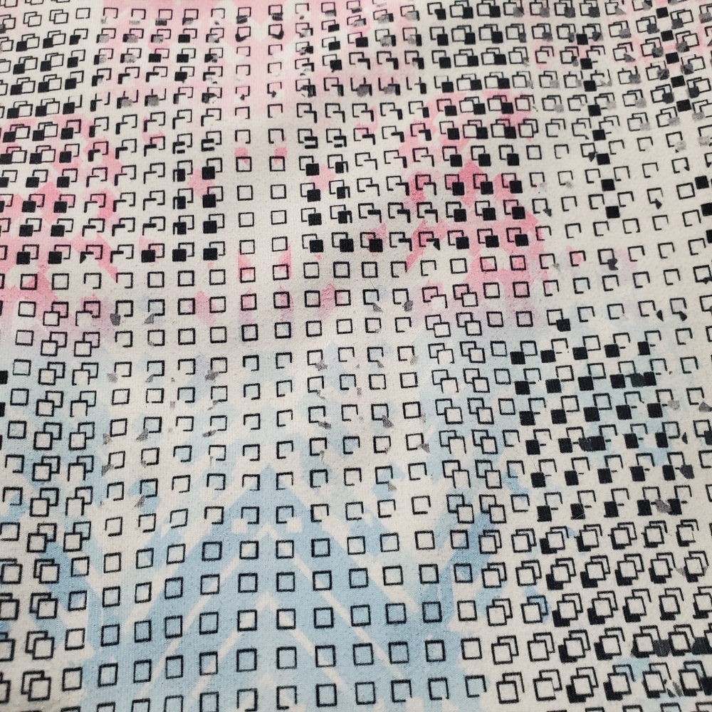 Fabletics Cropped Geometric Pattern Leggings M - image 5